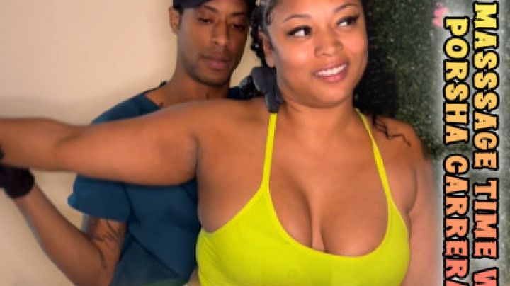 Ebony Rub Down/ Porsha Carrera  pt1