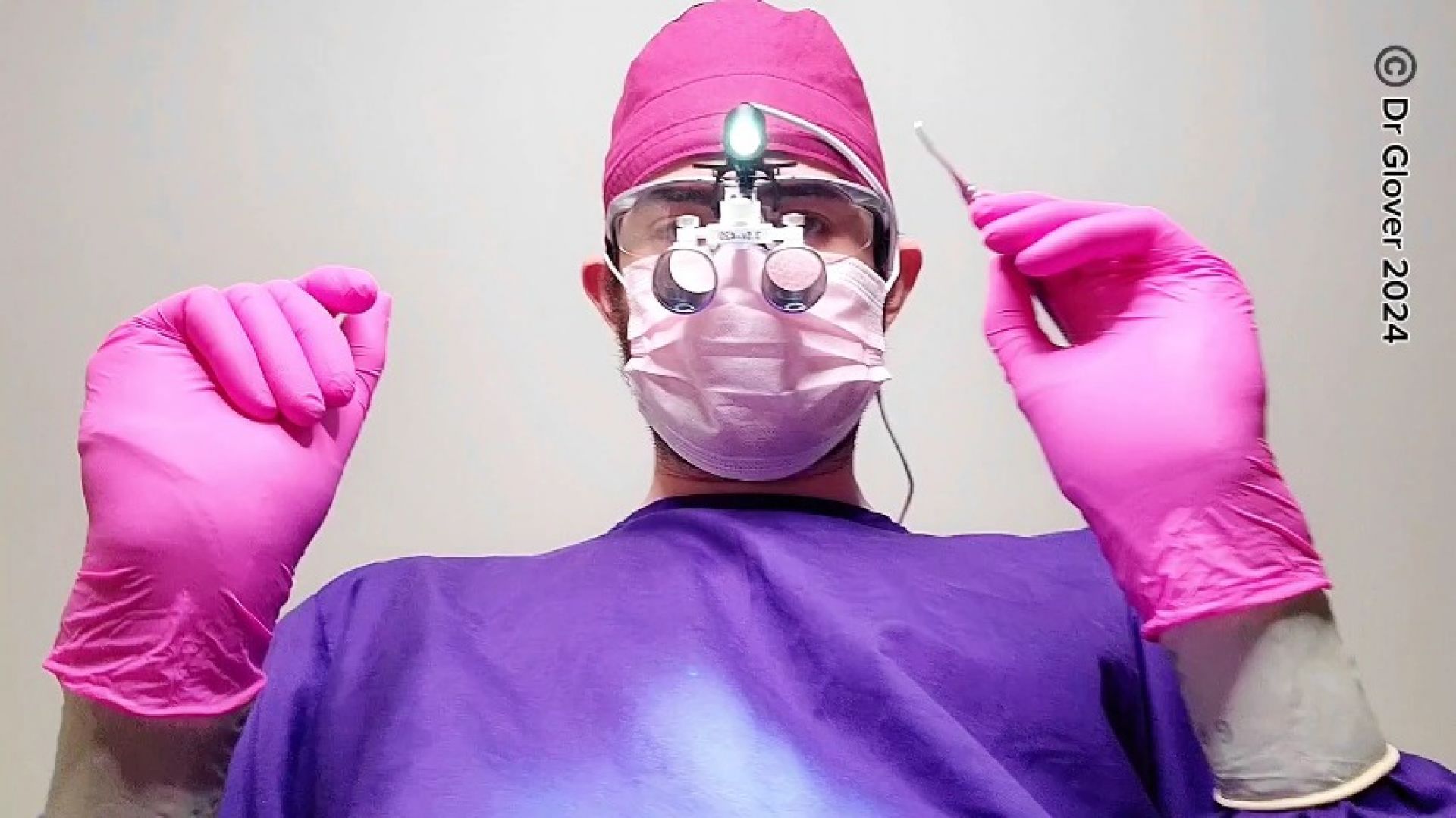 Dentist gives you exam and shows trainee the ropes