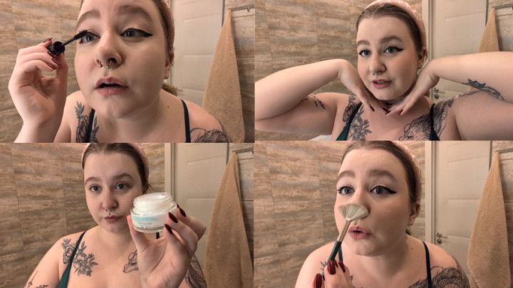Get Ready with Me / Skincare and Makeup Routine