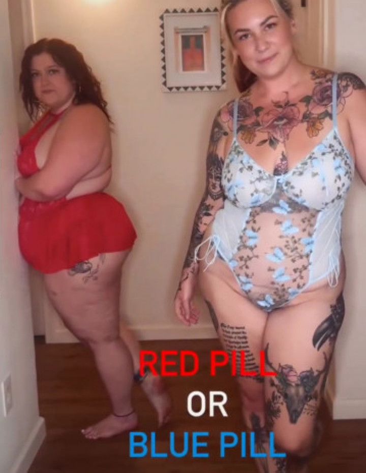 Red or Blue, creampie for 2