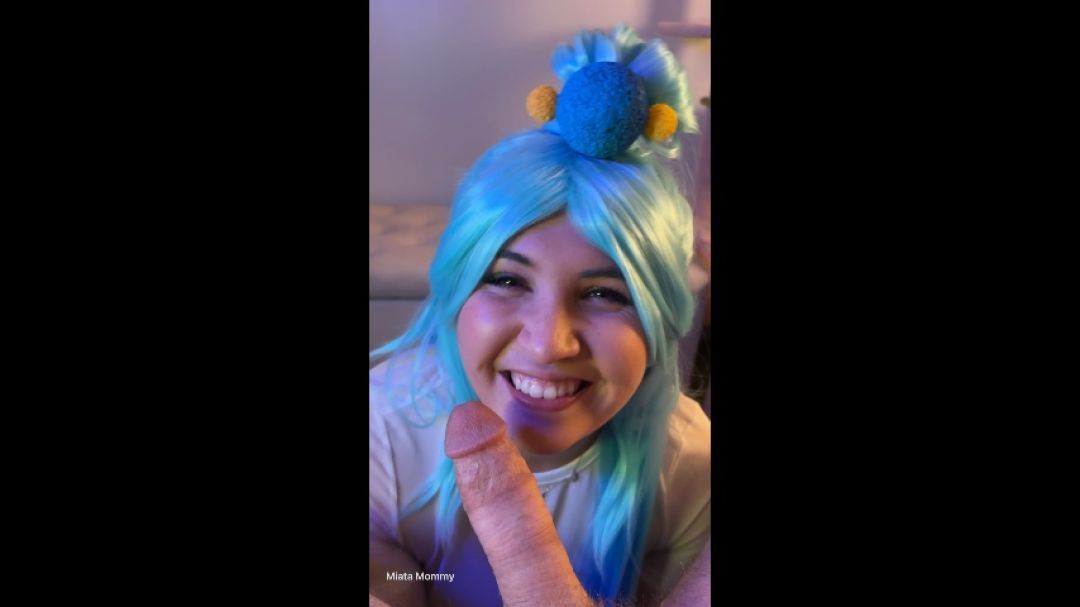 Aqua from Konosuba get both her holes used