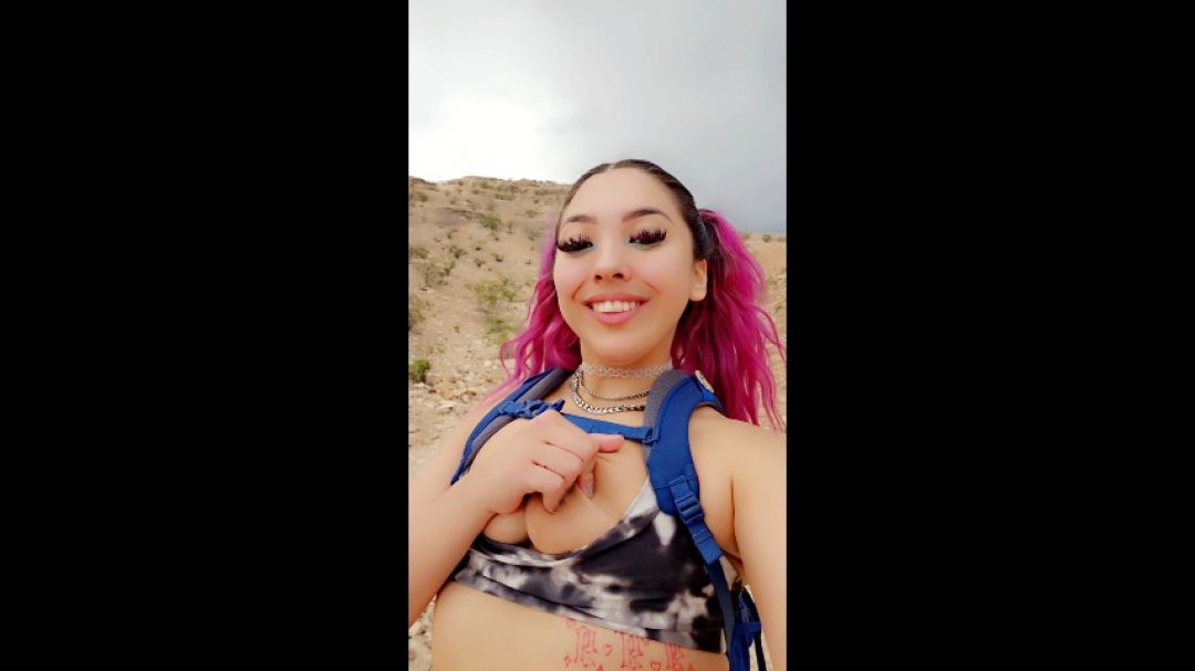 Fucked myself on the Hike