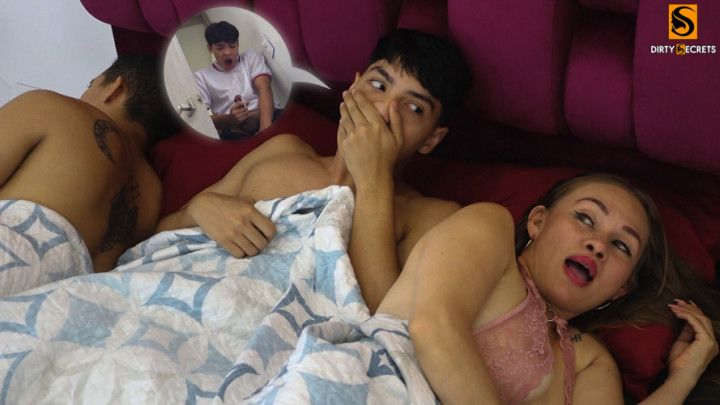 I SHARE A BED WITH MY step-SON AND WE FUCK NEXT TO MY HUSBAND