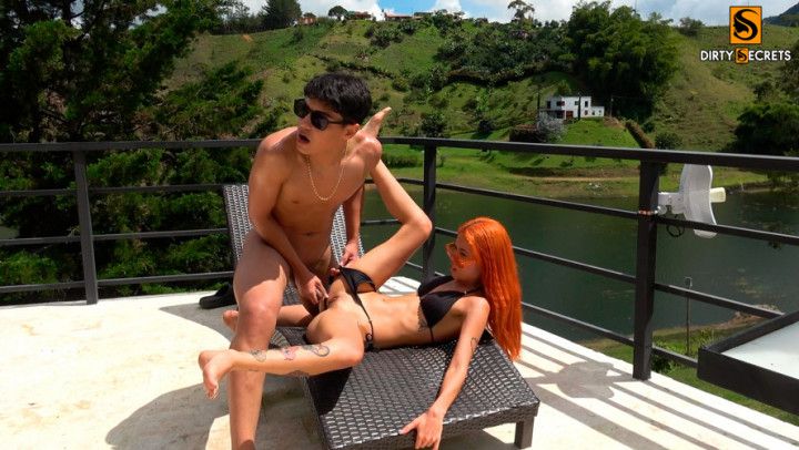 I AM UNFAITHFUL TO MY GIRLFRIEND WITH HER step-SISTER WHILE