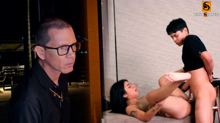 PART 1: I CATCH MY step-FATHER FUCKING MY GIRLFRIEND AND SHE