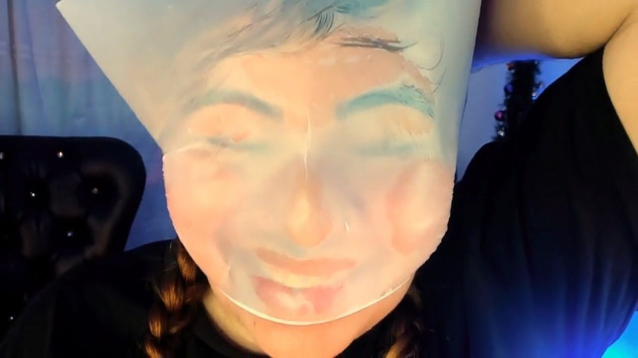 breathing game, my friend does it to me