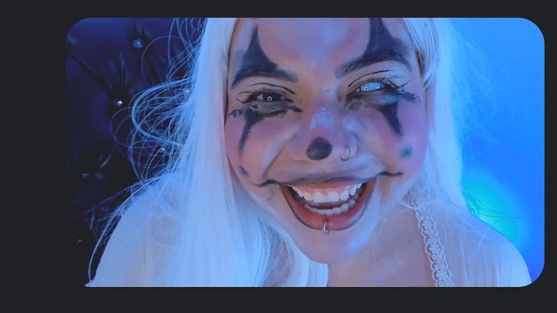 Diabolic clown, consume your cock, final ends bad