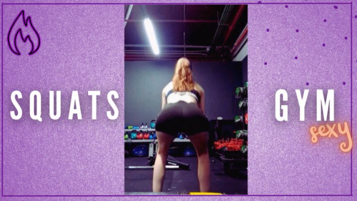Squats on the gym - PART 1