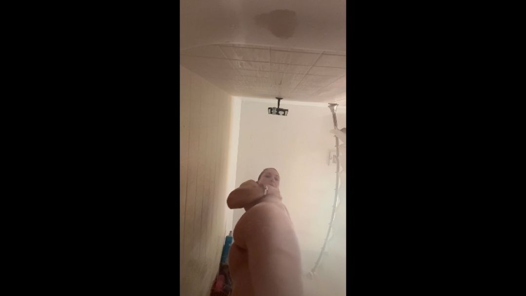 Squeaky Clean Shower Scene