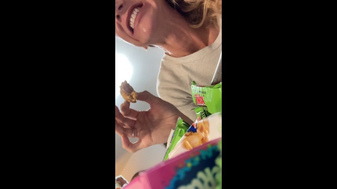 Giantess Candy Monster  Tiny POV