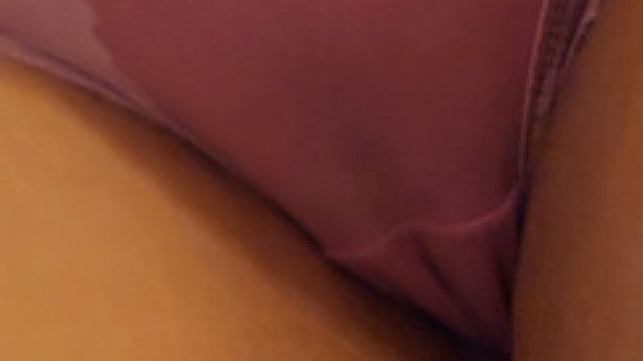 Peed my Panties on my Live with a full bladder