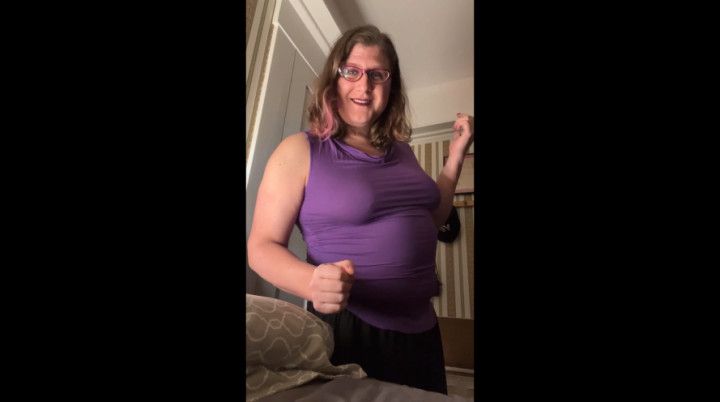 Trans Step-Mom dominates &amp; fucks you at bedtime - POV w/SPH