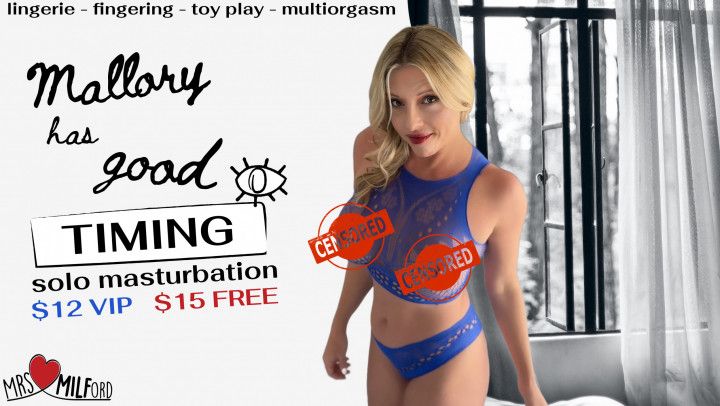 Good Timing - Solo Toy Masturbation Rabbit