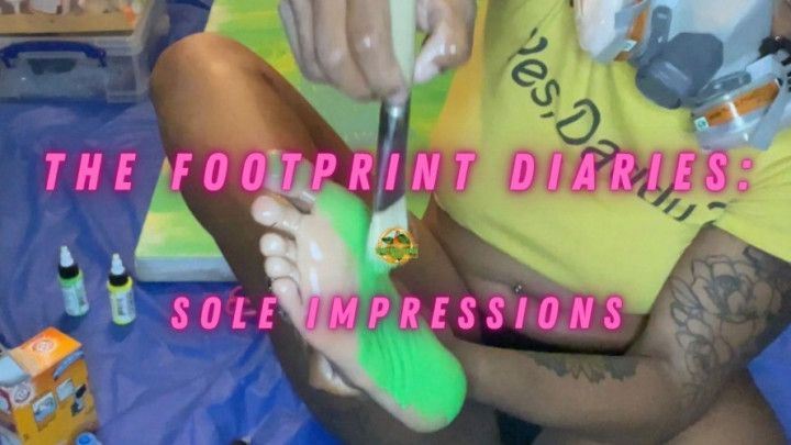 Temptress Mango Oils and Paints with her Soles