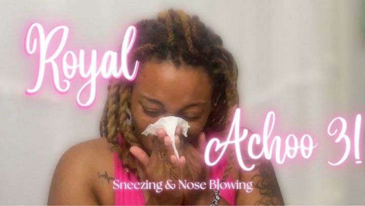 Royal Achoo 3 - Sneezing, Nose Blowing