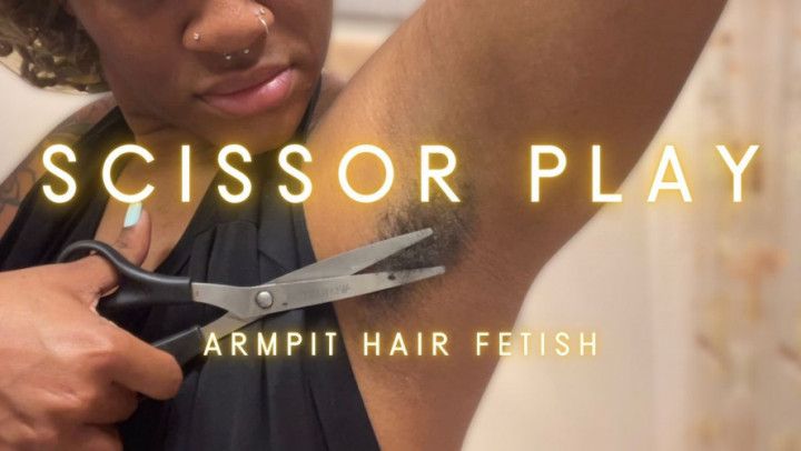Temptress Mango In Scissor Play - Hairy Armpit Fetish
