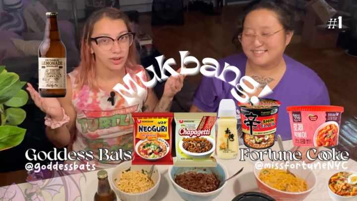 Mukbang #1 - Jjapaguri Ramen Dinner