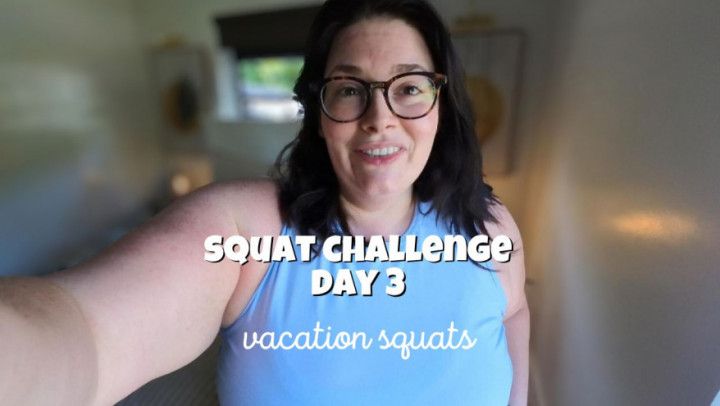 Day 3: Vacation Squats in Miami! Plus Size Booty Gains