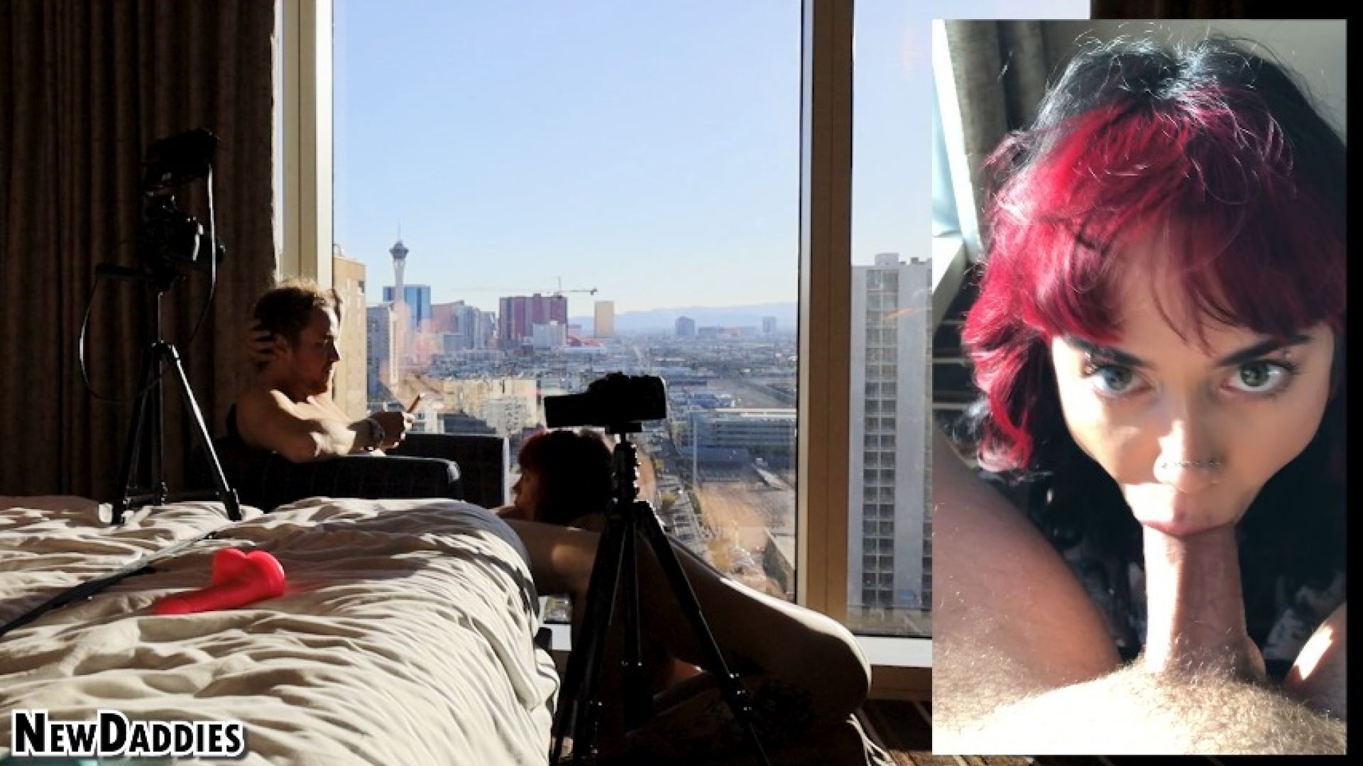 Tattooed Goth Girl Aurora Anarchy Casting Couch