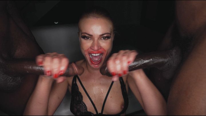 Cherry Kiss Gets Torn Apart By Jax Slayher &amp; Rob Piper BBC