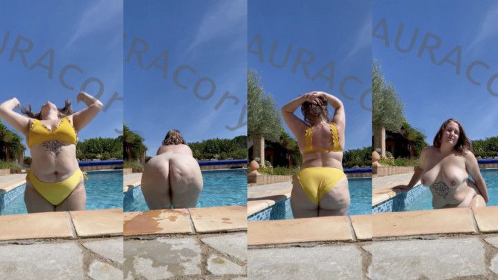 Pool day, come join me