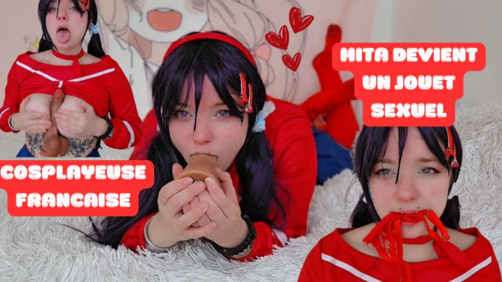 Mita becomes your sex doll to persuade you to stay