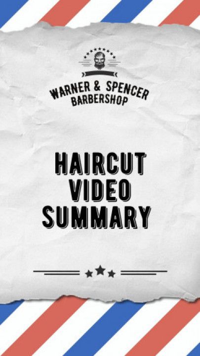 hair cut video summary