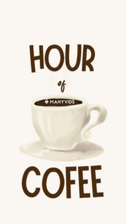 My first coffee of the day