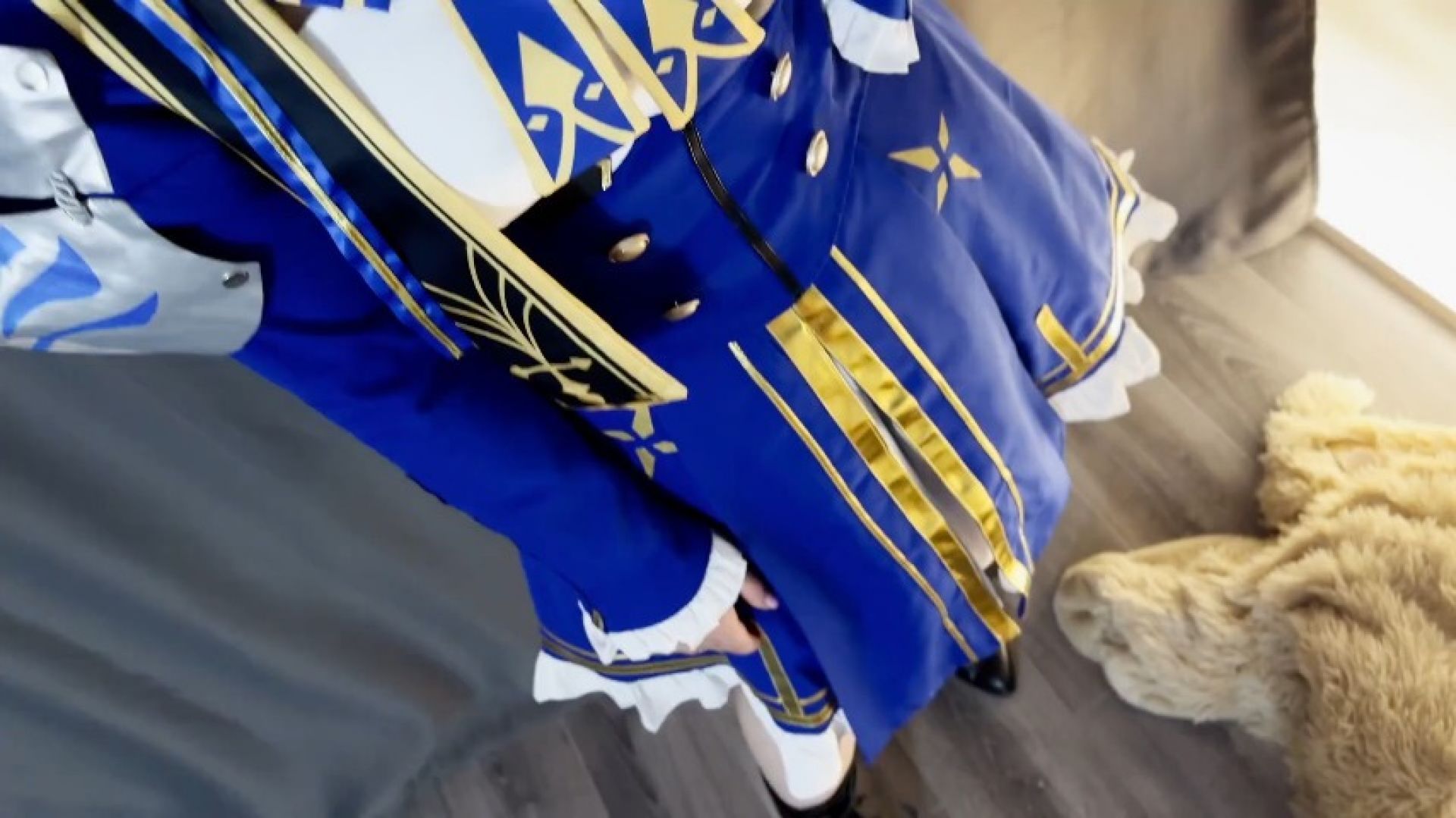 Saber cosplay Honkai: Star Rail and Fate