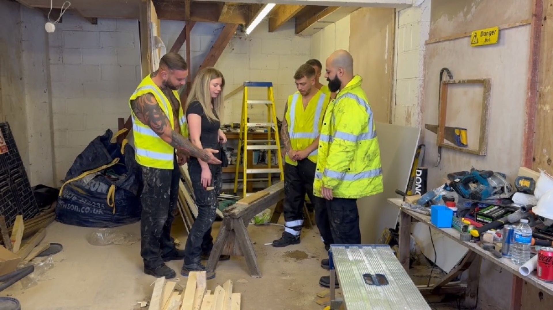 Useless Apprentice Joiner Gets Shown How to Work Our Wood
