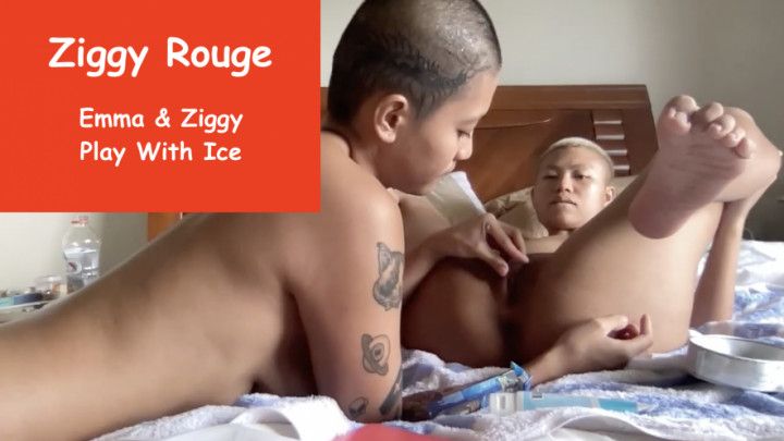 Ziggy Rouge - Ziggy & Emma Play With Ice