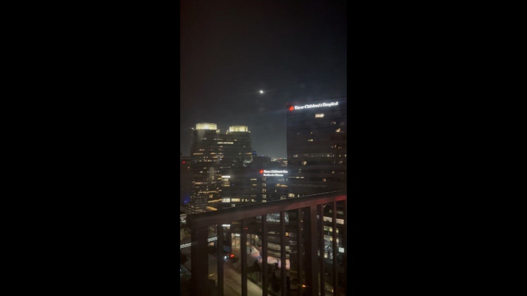 Up Above The Sky So High Moon Rise Houston