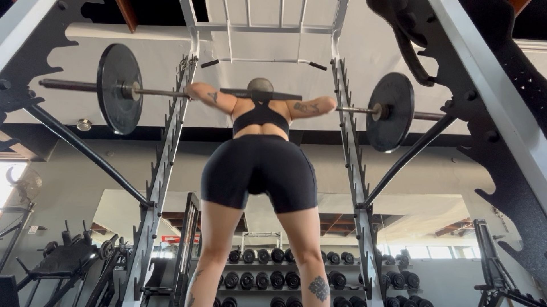 deep barbell squats workout