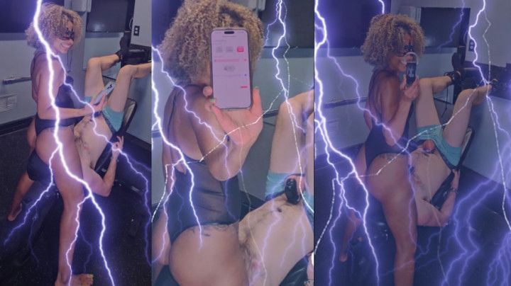 Electric Shock Chastity Play