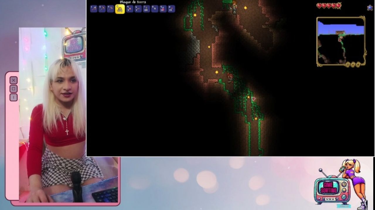 Gameplay serie Terraria ep 3 : retomando