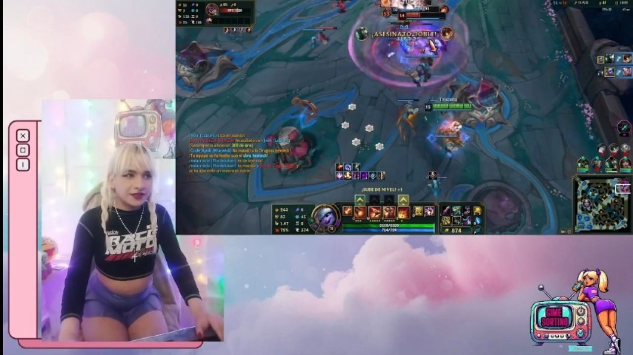Gameplay: LOL partida de entrenamiento