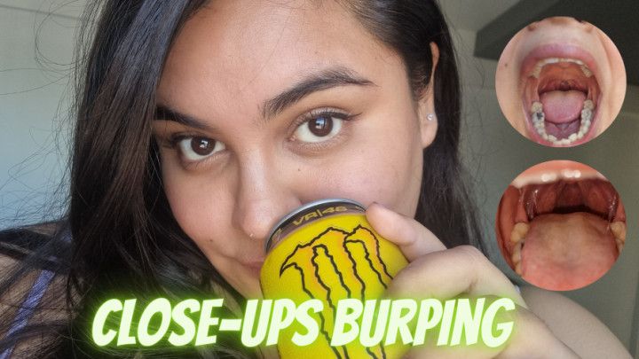Burping and Uvula close ups