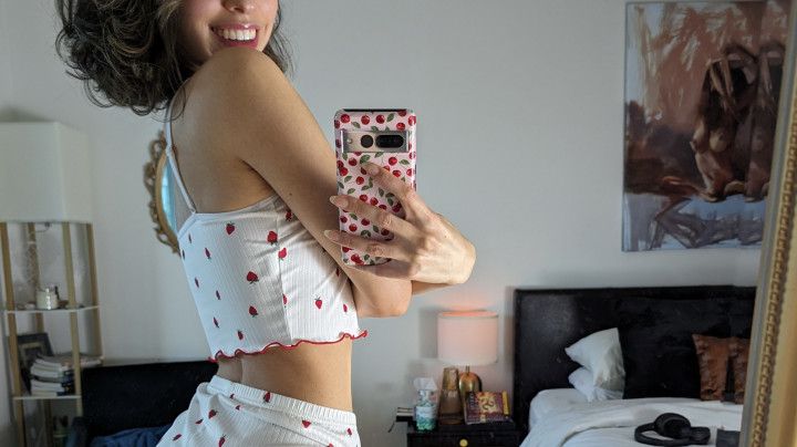 Sexy Strip Tease in the Sunlight