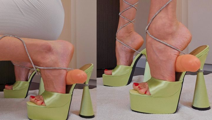 Speed JOI: Sexy Platforms &amp; Dildo Play