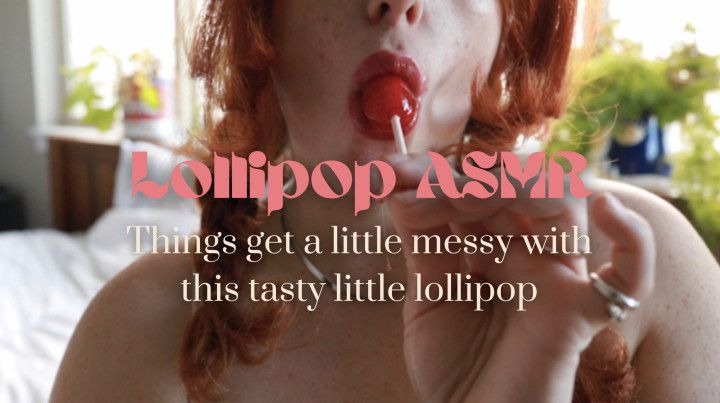 Lollipop Eating ASMR