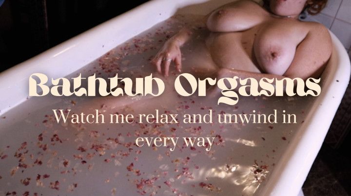 Touching Myself In The Bath