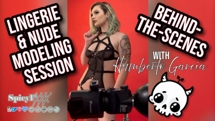 Modeling behind the scenes with Humberto Garcia