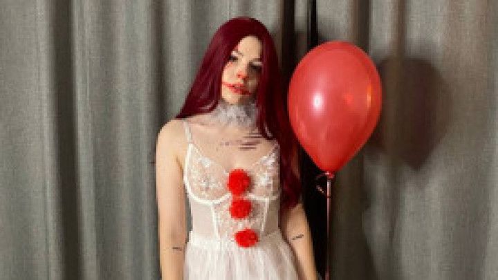 Halloween Teasing And a Pussy close up
