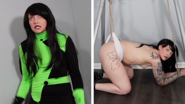 Shego Stripped to Her Tightey Whiteys 1080p version