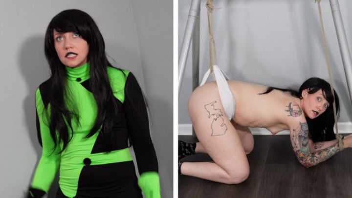 Shego Stripped to Her Tightey Whiteys 4k Version