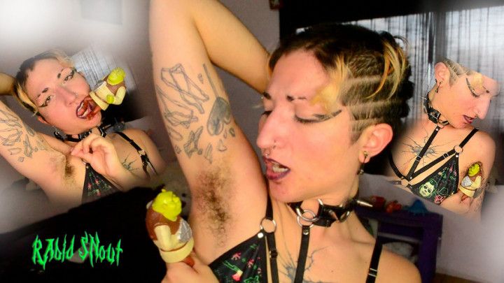 Tea/ Denial JOI  Hairy armpits GIGANTIC GODDESS
