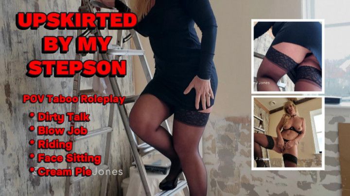 Getting upskirted by my step-Son