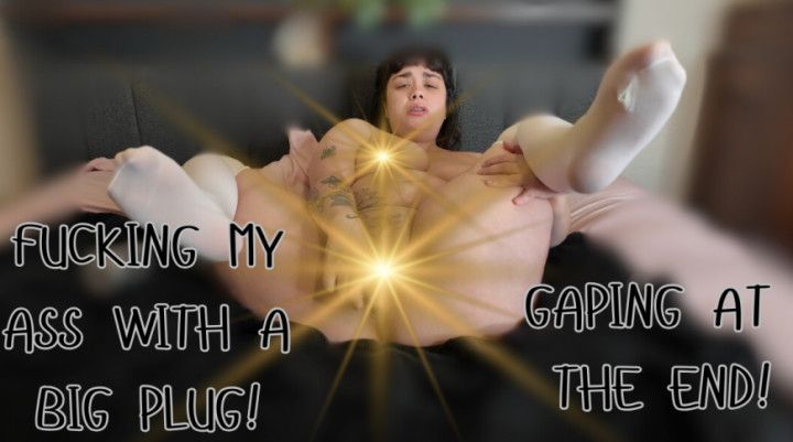 Fucking My Ass and Gaping in Nylons