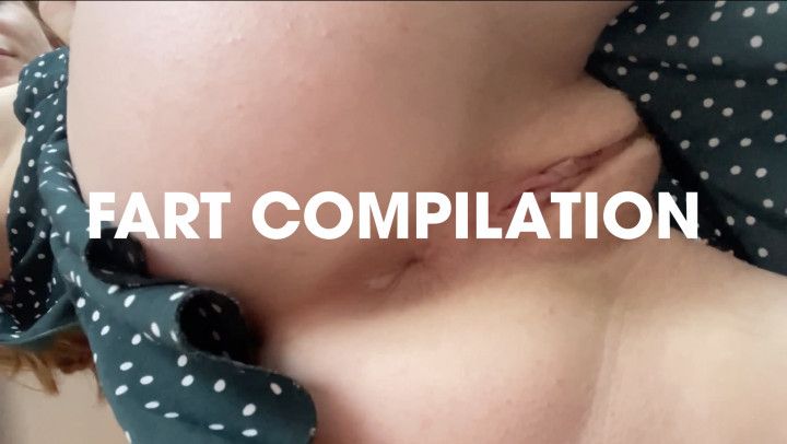 Petite Redhead Fart Compilation