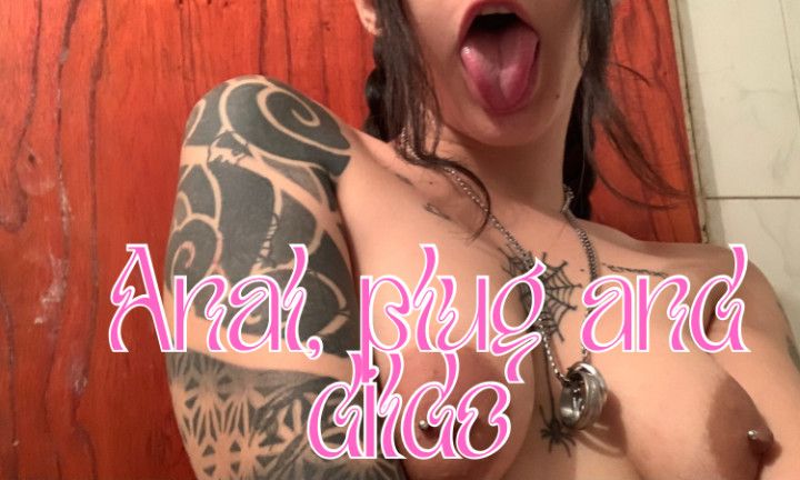 Anal, plug and dildo